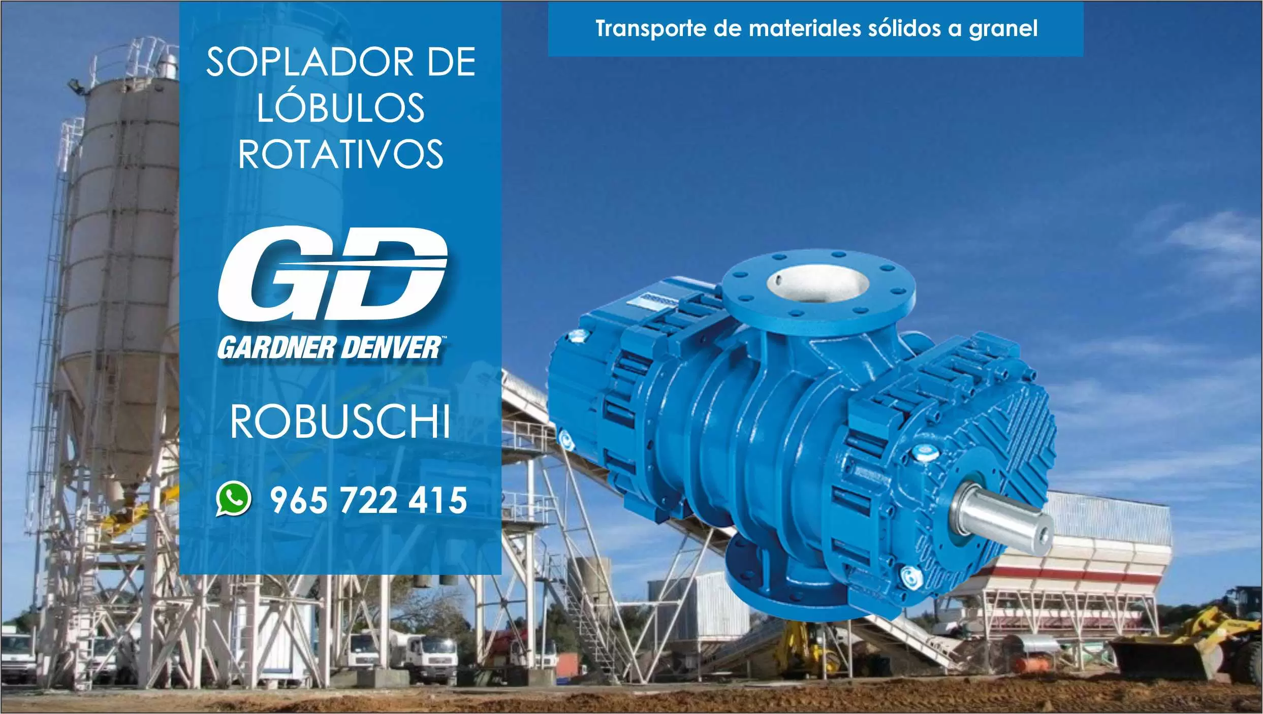 SOPLADOR BLOWER DE LOBULOS EN PERU