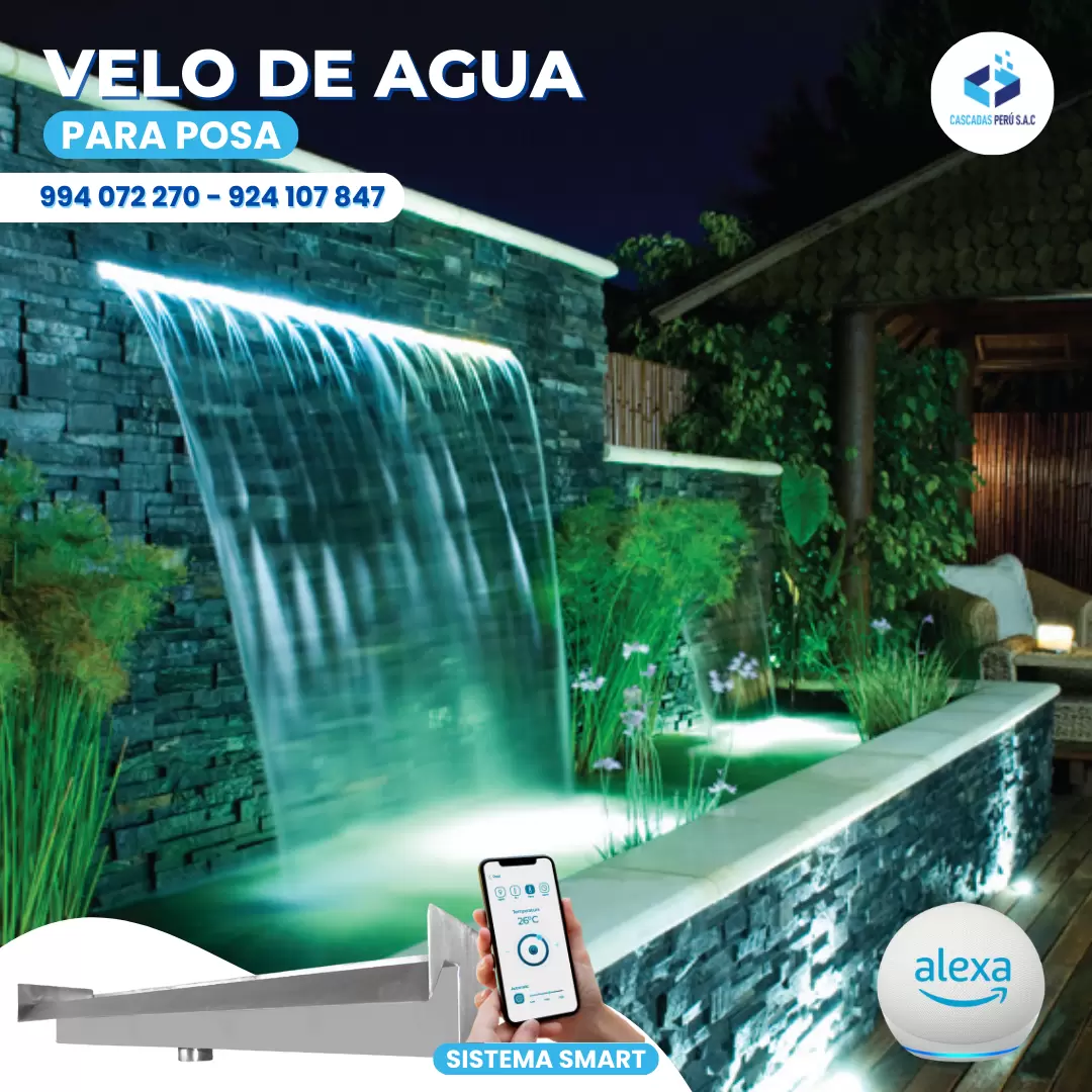 Velo de agua Velo de agua jardín Velo de agua venta Velo de agu