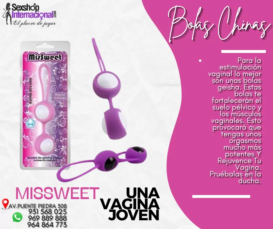 MISSWEET BOLAS CHICAS REJUVENECE VAGINA SEXSHOP PTE PIEDRA 931568025