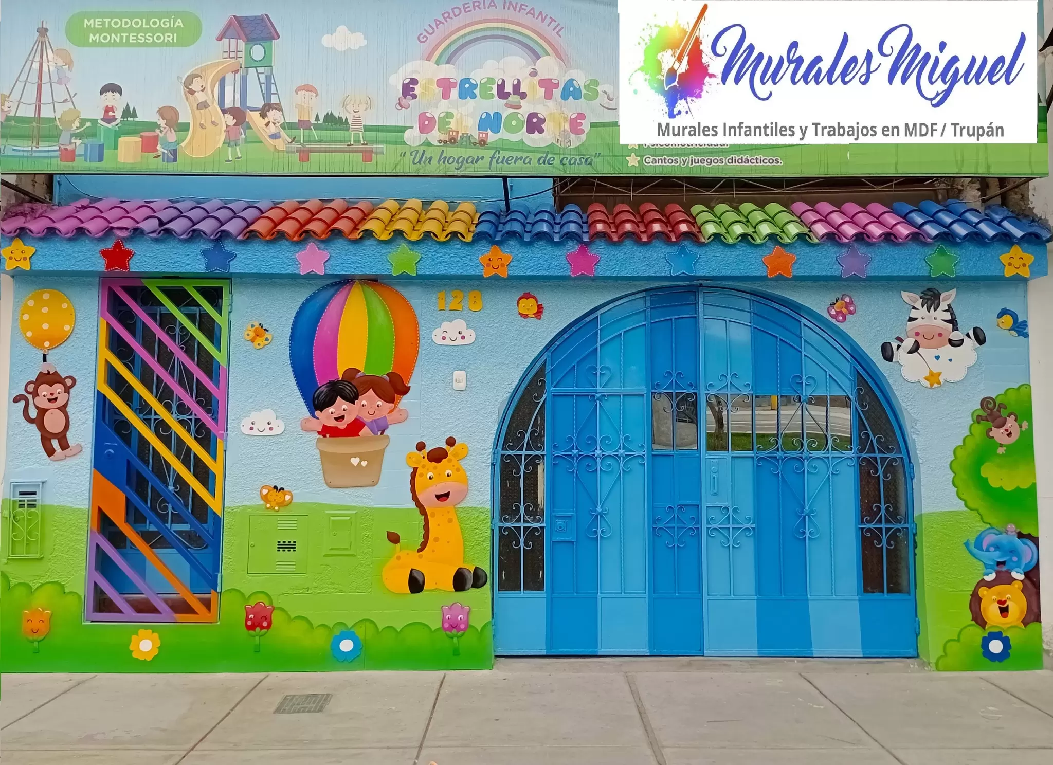 Murales Infantiles y Letreros 3D 