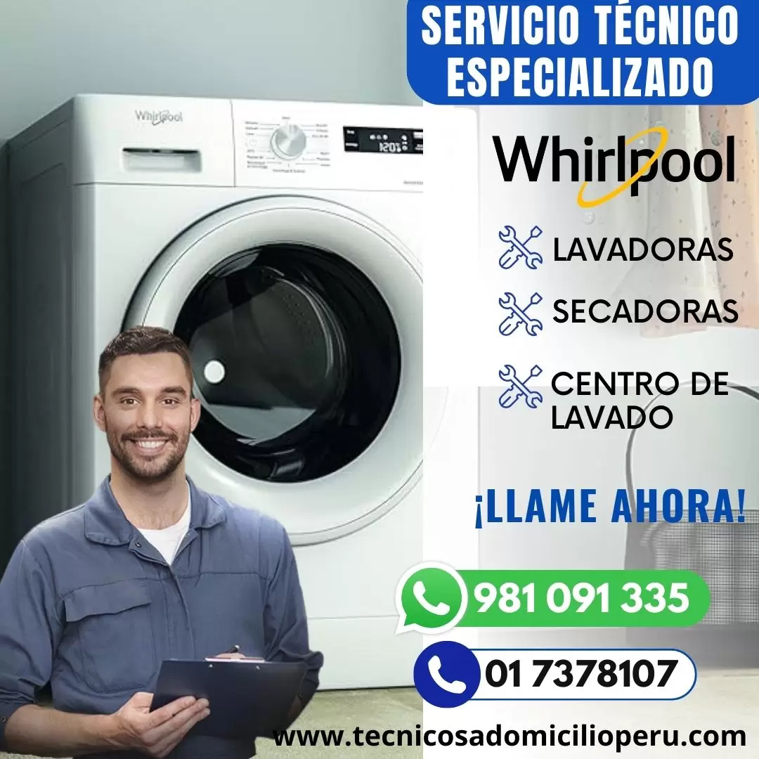 Confiables Tecnicos de Secadoras Whirlpool 981091335 