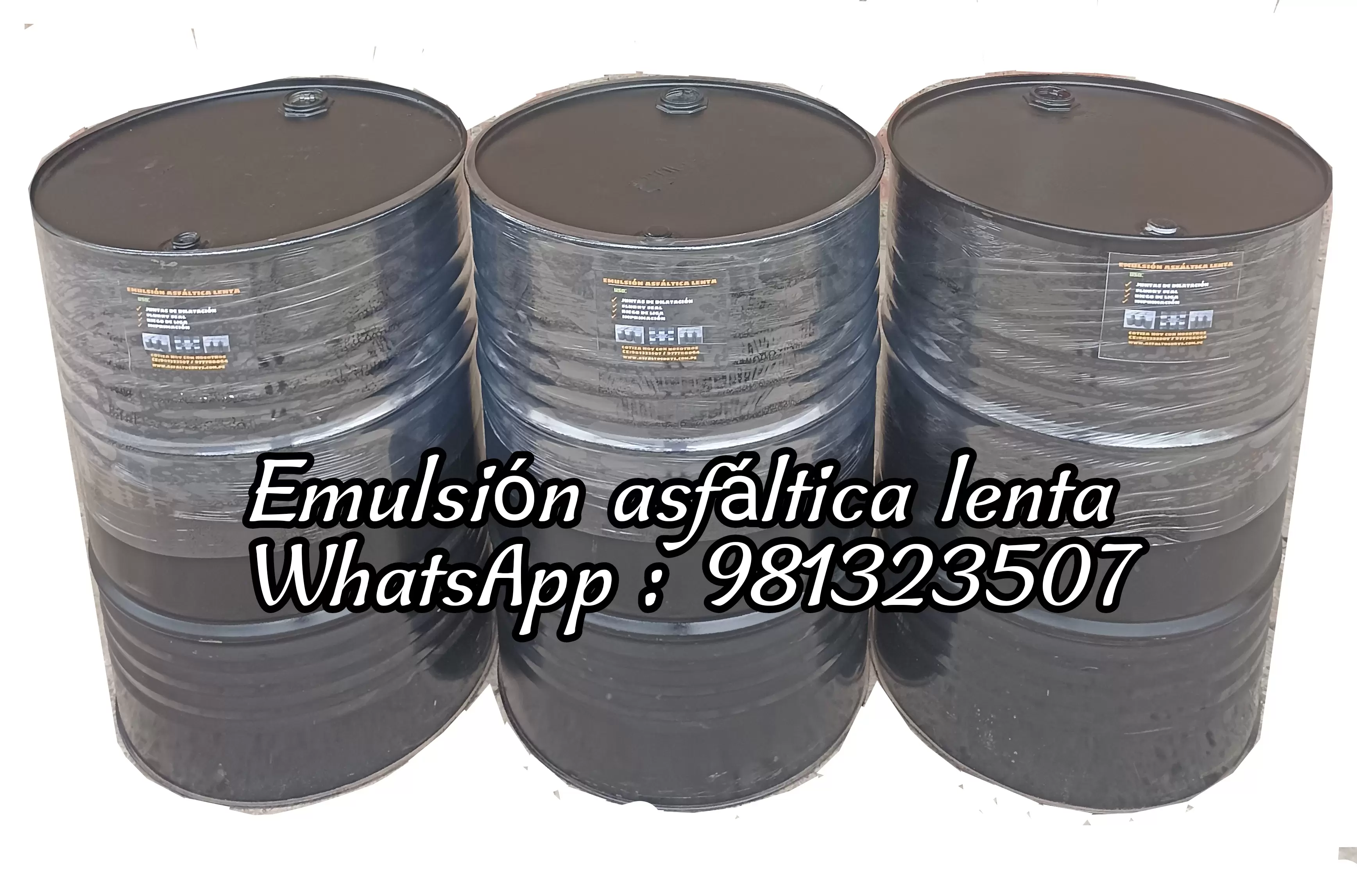 VENTA DE EMULSIÓN ASFÁLTICA 