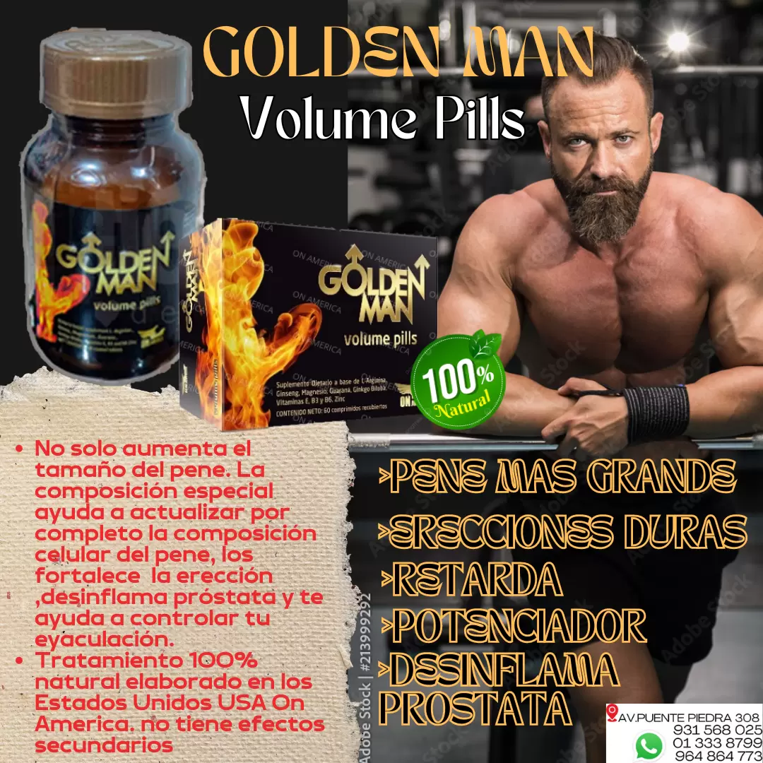 GOLDEN MAN SECRETO POTENCIA MASCULINAERECCIONPN GRANDE 931568025