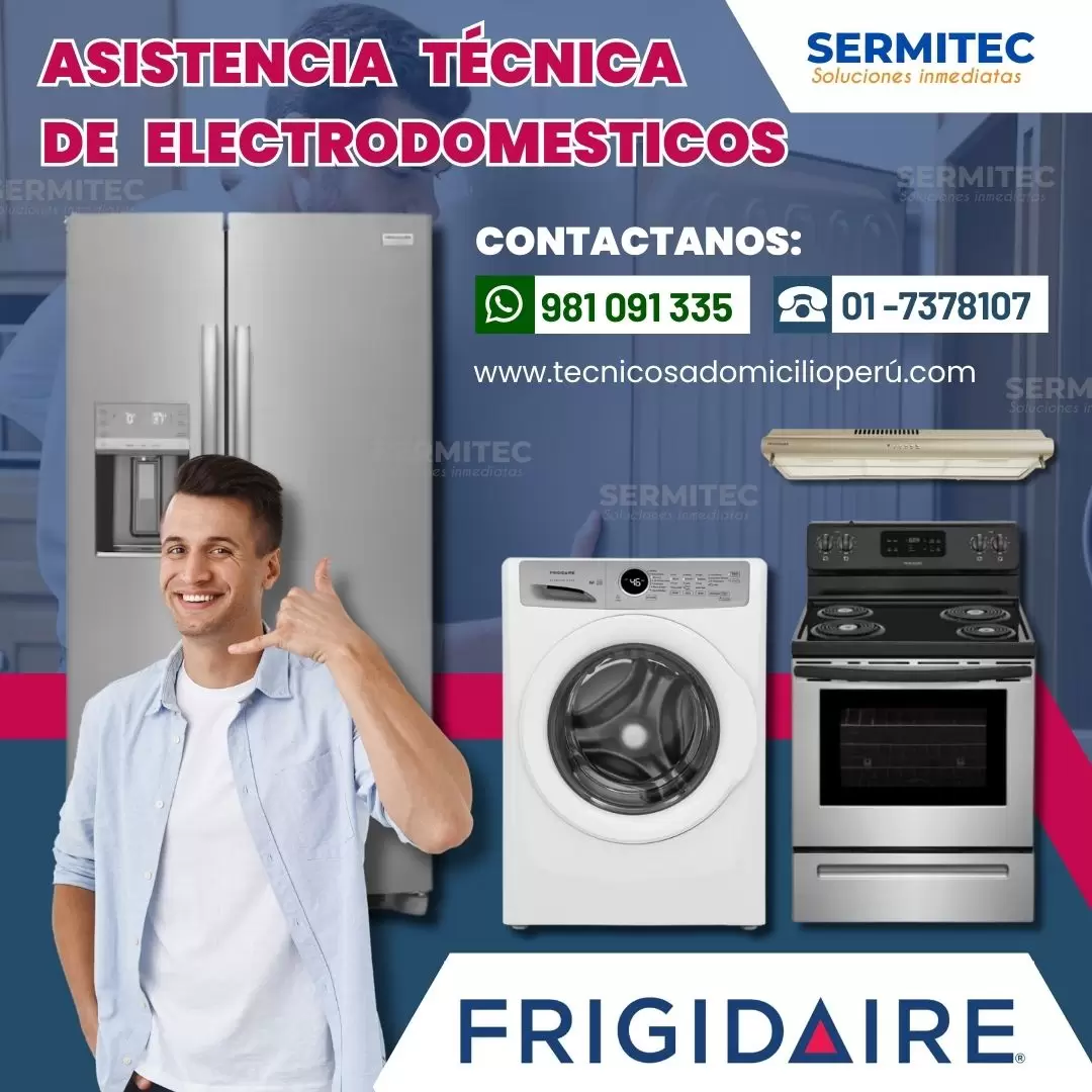  Aquí Frigidaire Técnicos de Secadoras 981091335 INDEPENDENCIA