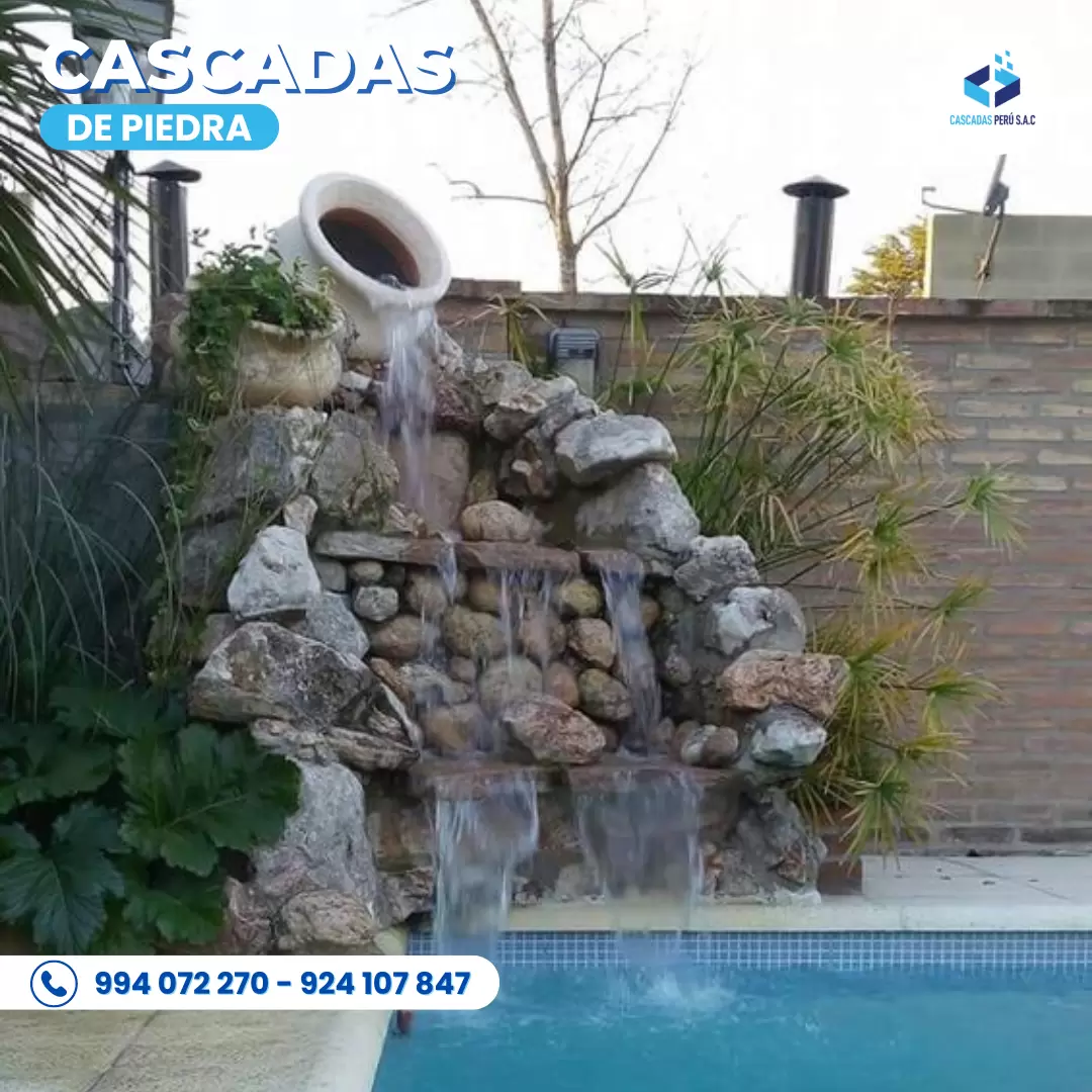 Cascadas decorativas Cascadas de agua Cascadas de piedra
