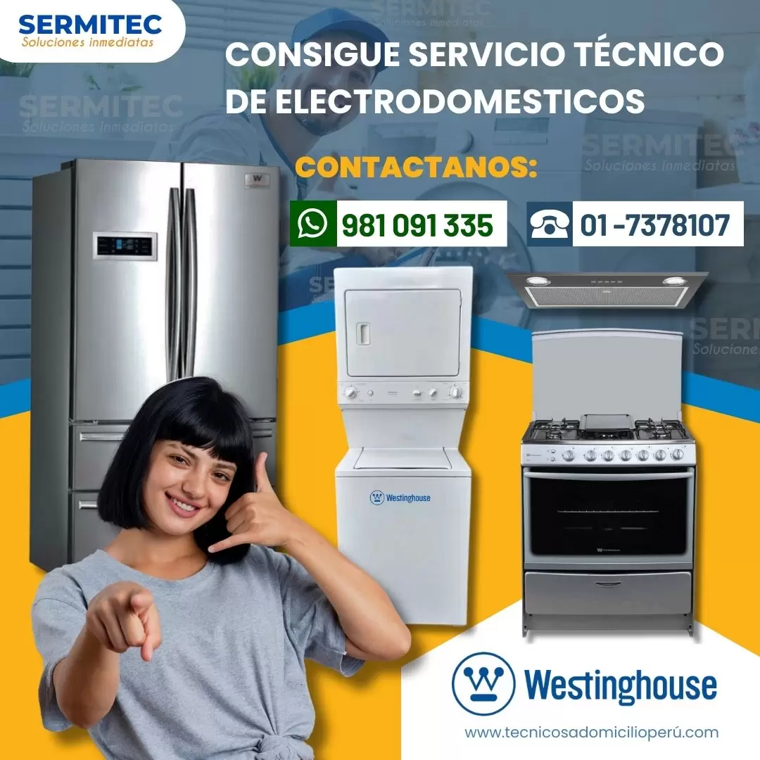 Servicio técnico especializado secadoras WHITE WESTINGHOUSE 981091335