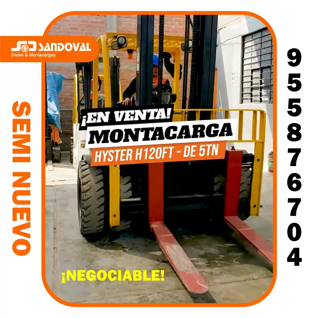 MONTACARGAS HYSTER H120FT