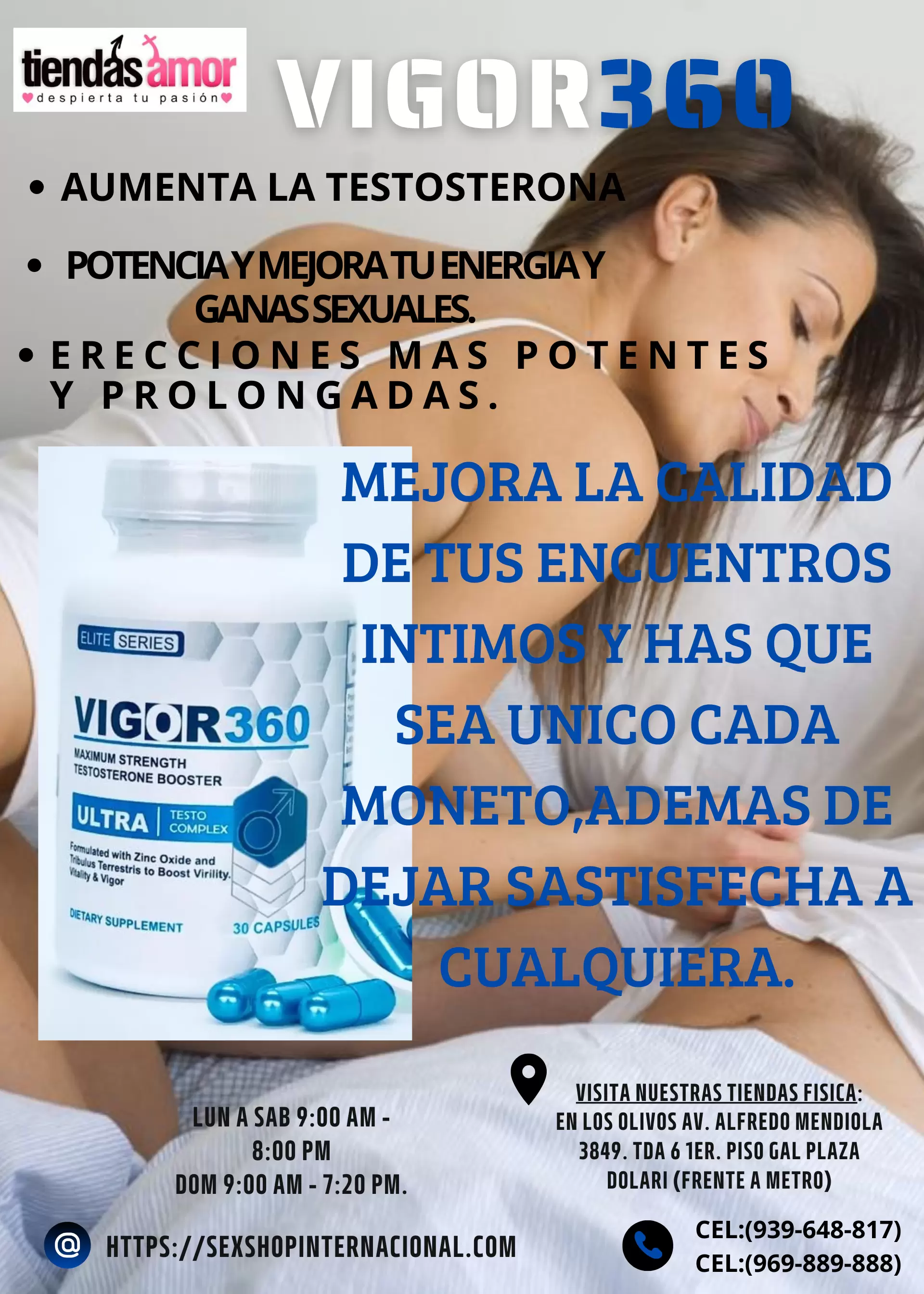 Vigor 360 Ultra Testo Complex 60 CAPSULAS.