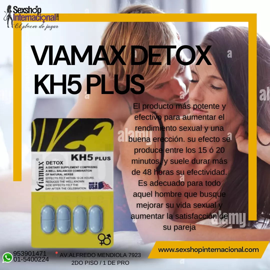 VIAMAX DETOX PARA LA POTENCIA-los olivos