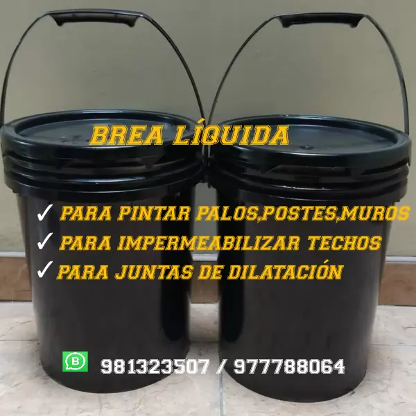 BREA LÍQUIDA X BALDES 