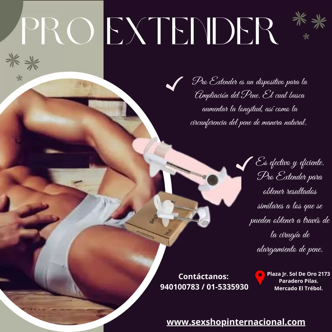 DESARROLLADOR PRO-EXTENDER - SEXSHOP - JR. SOL DE ORO