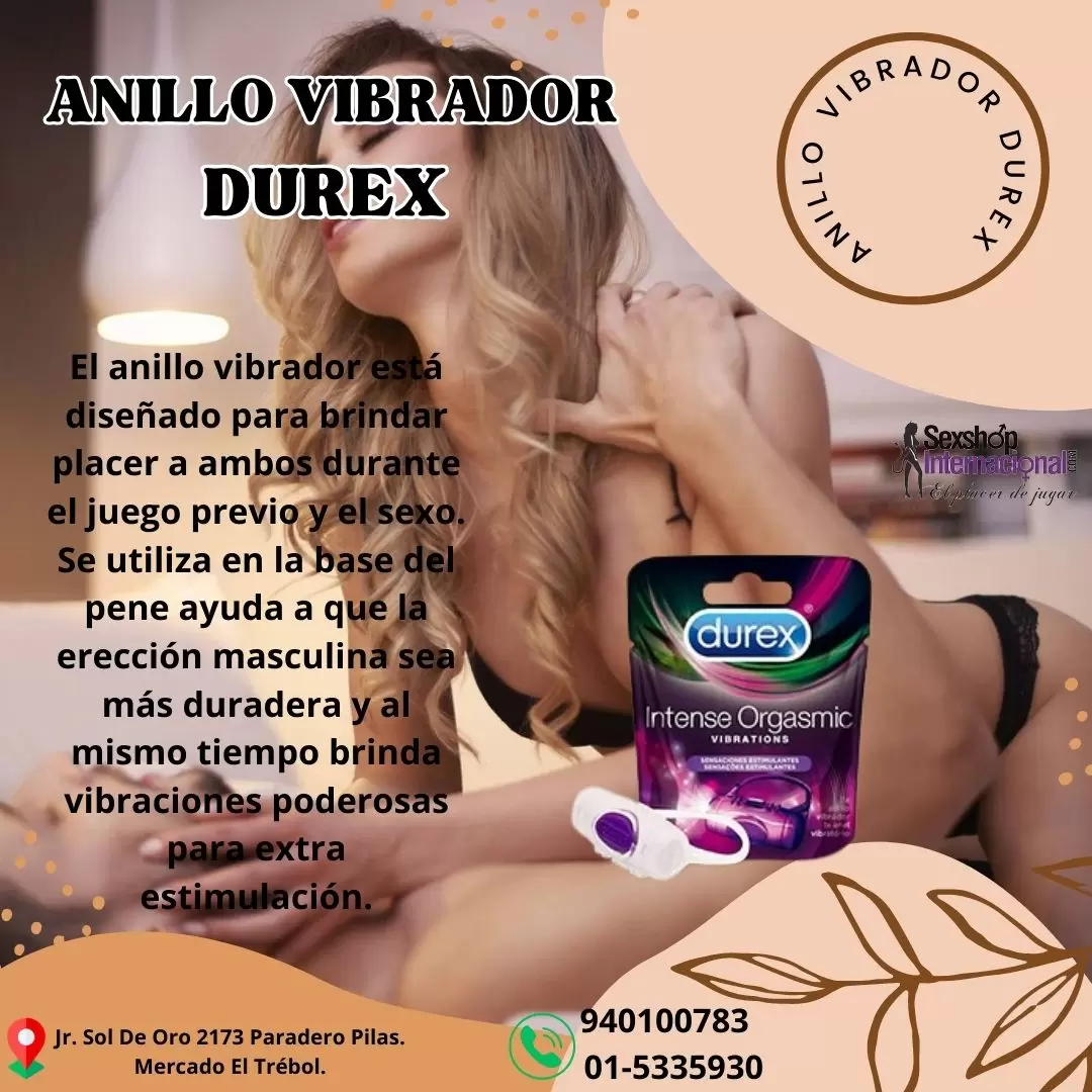 Vibraciones Durex Play SEXSHOP - JR. SOL DE ORO