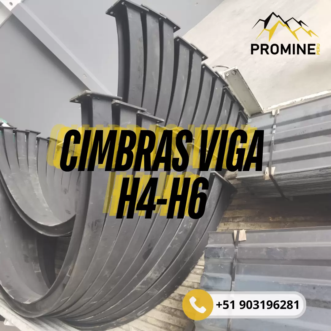 CIMBRA VIGA H4 - H6 SOSTENIMIENTO EN MINA PROMINE SAC-AREQUIPA 