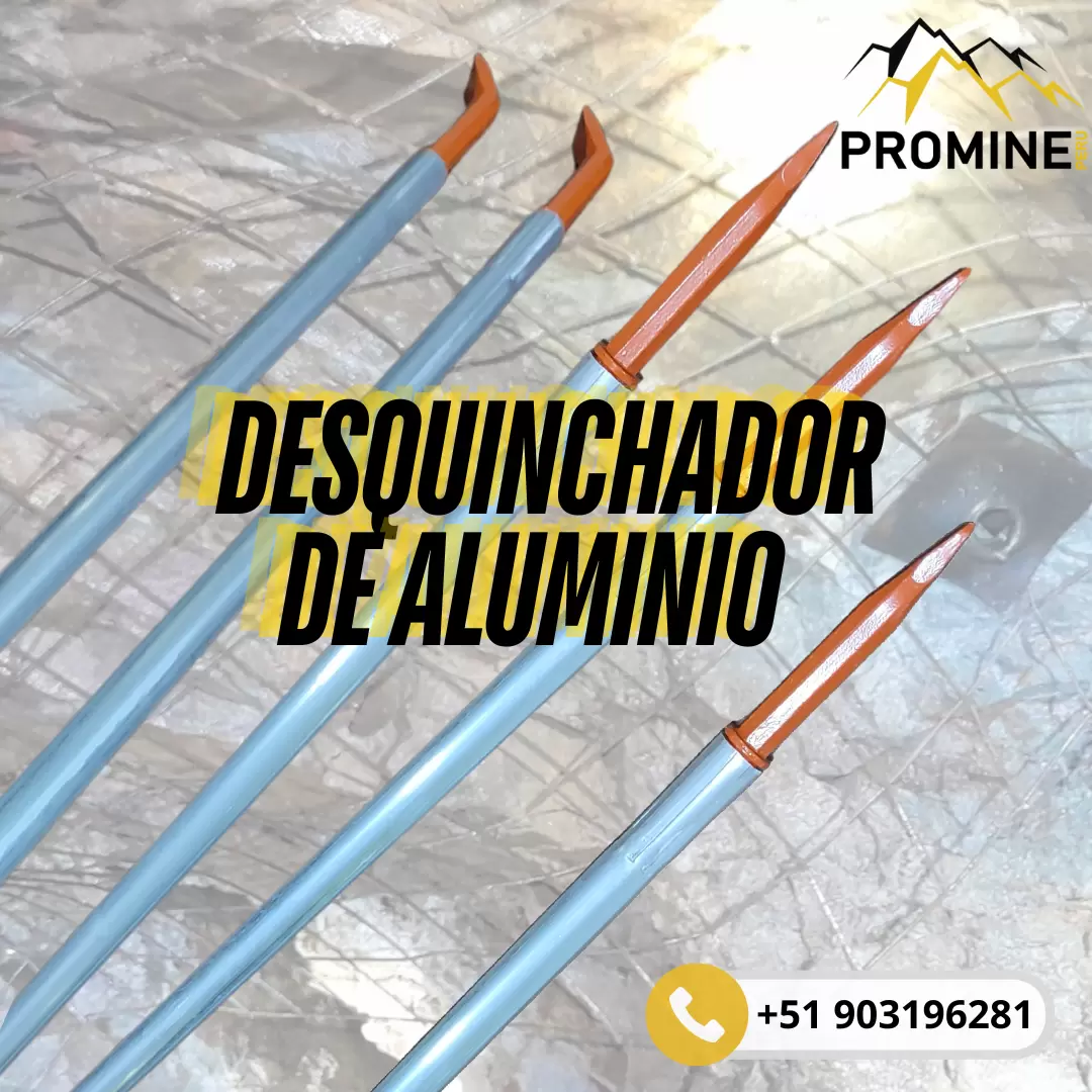 BARRETILLAS DE ALUMINIO PUNTA DE ACERO DE ALTA RESISTENCIA PROMINE SAC_AREQUIPA 