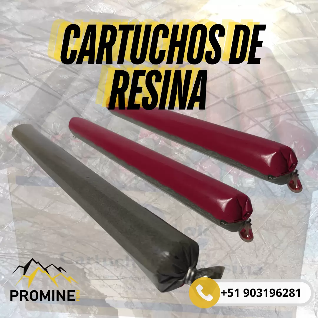 CARTUCHOS DE RESINA PRODUCTO MINERO PROMINE SAC_AREQUIPA-PERU