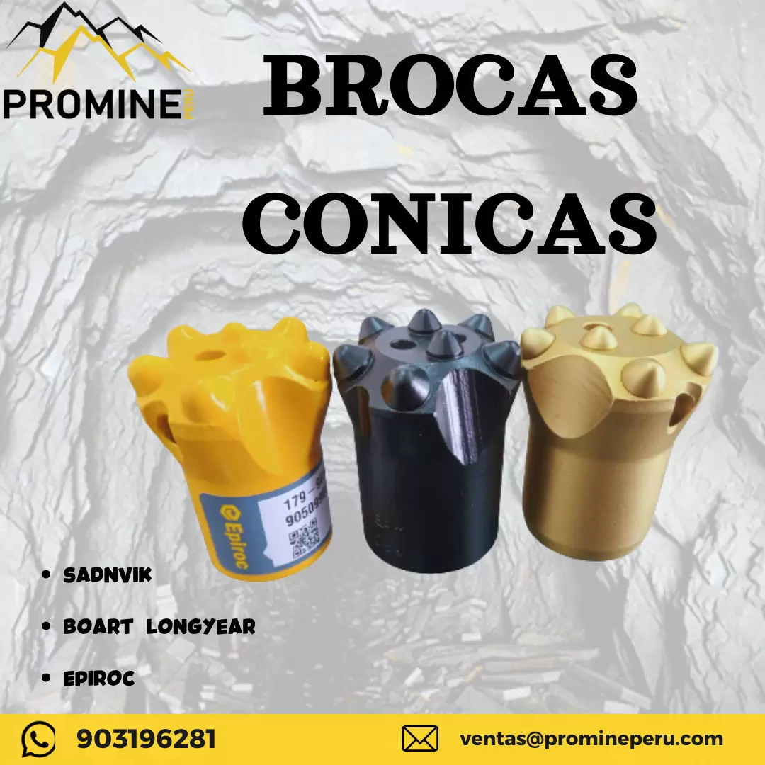 BROCAS CONICAS SOSTENIMIENTO EN MINBAS PROMINE SAC_AREQUIPA 