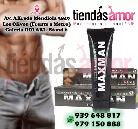 Maxman para Hombres mejora Rendimiento y Resistencia.