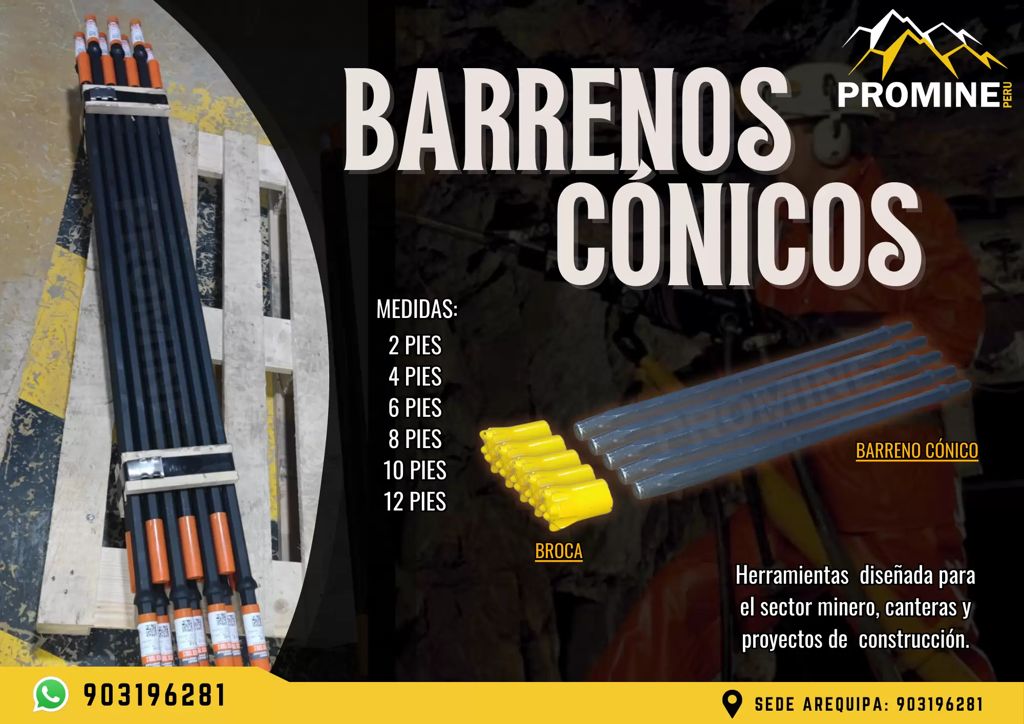 BARRENOS CONICOS PROMINE SAC_AREQUIPA 