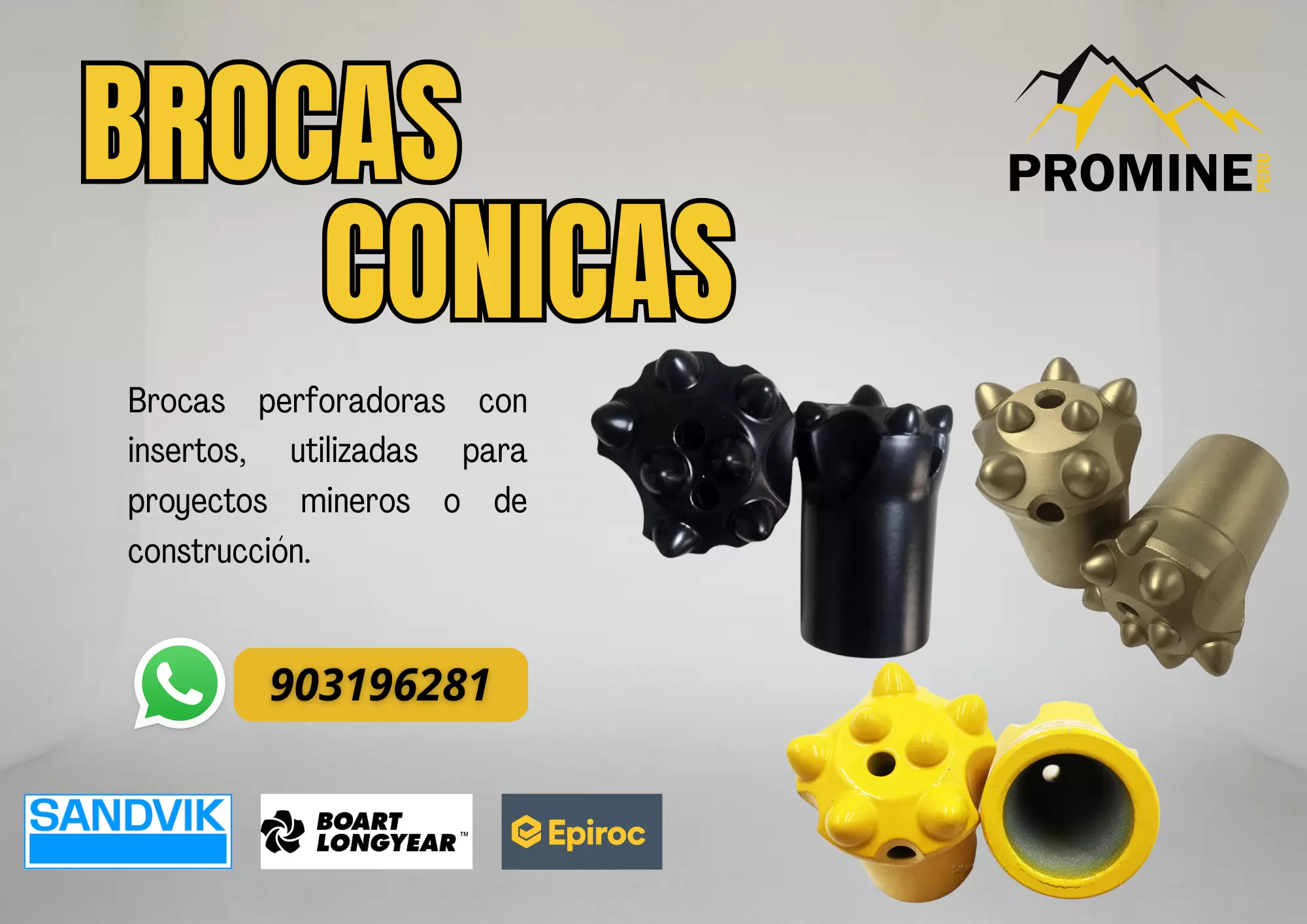 BROCAS CONICAS PROMINE SAC_AREQUIPA 