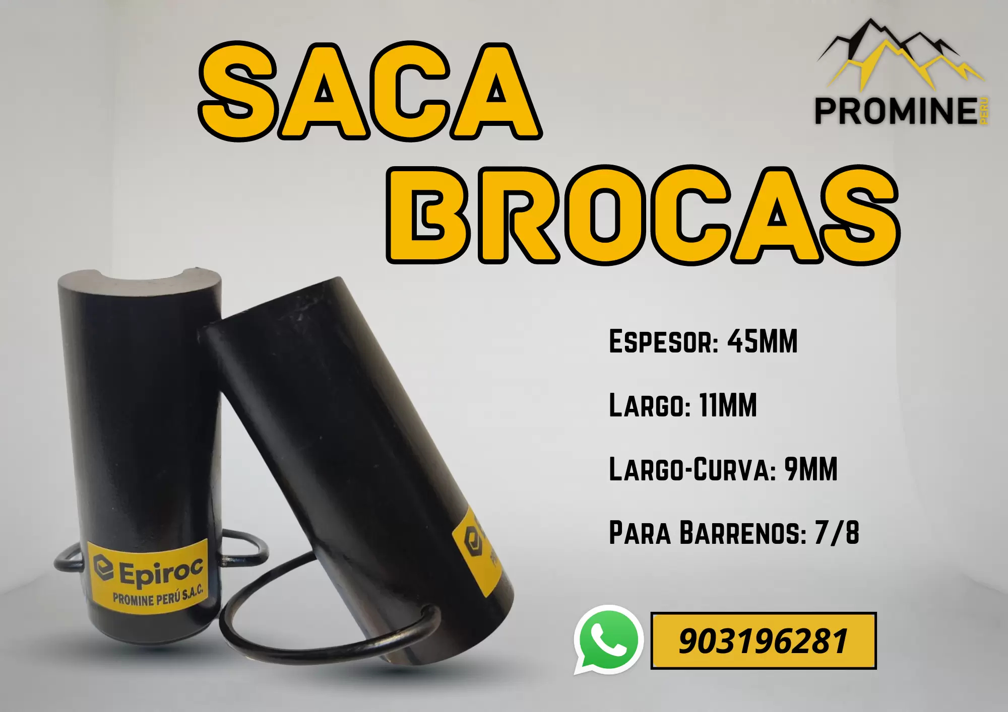 SACA BROCAS MINERA PROMINE SAC_AREQUIPA 