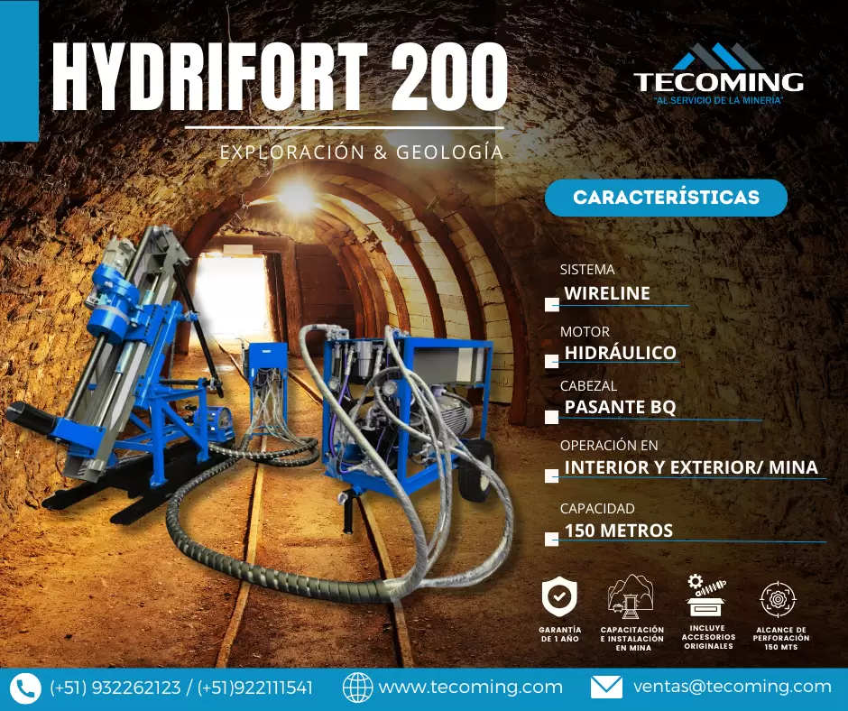 HYDRIFORT 200 EXPLORACIÓN MINERA PROMINE SAC_AREQUIPA 