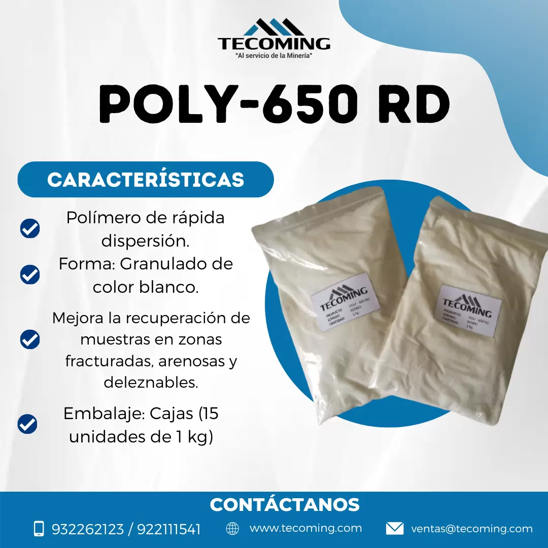 POLY - 650 RD SOSTENIMIENTO MINERO TECOMING SAC-AREQUIPA 