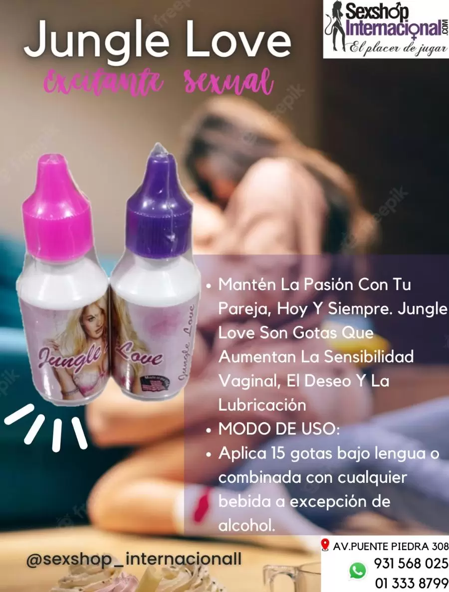 JUNGLE LOVE ESTIMULANTE DEL DESEO Y ORGAMOS SEXSHOP931568025