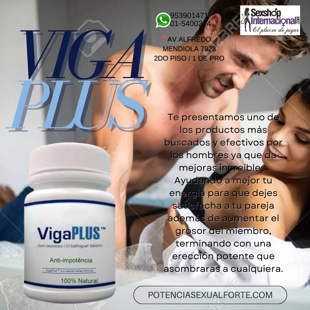 POTENCIADOR SEXUAL MASCULINO-VIGA PLUS