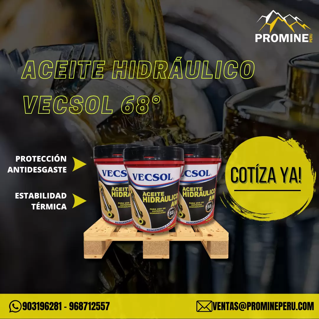 ACEITE HIDRAULICO VECSOL GRADO 68 PROMINE SAC_AREQUIPA 