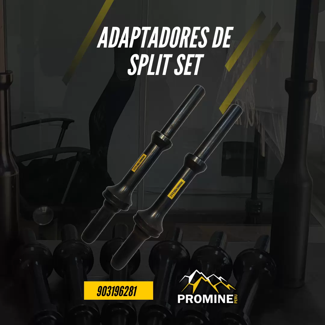 ADAPTADORES SPLIT SET PRODUCTO MINERO PROMINE SAC_AREQUIPA 