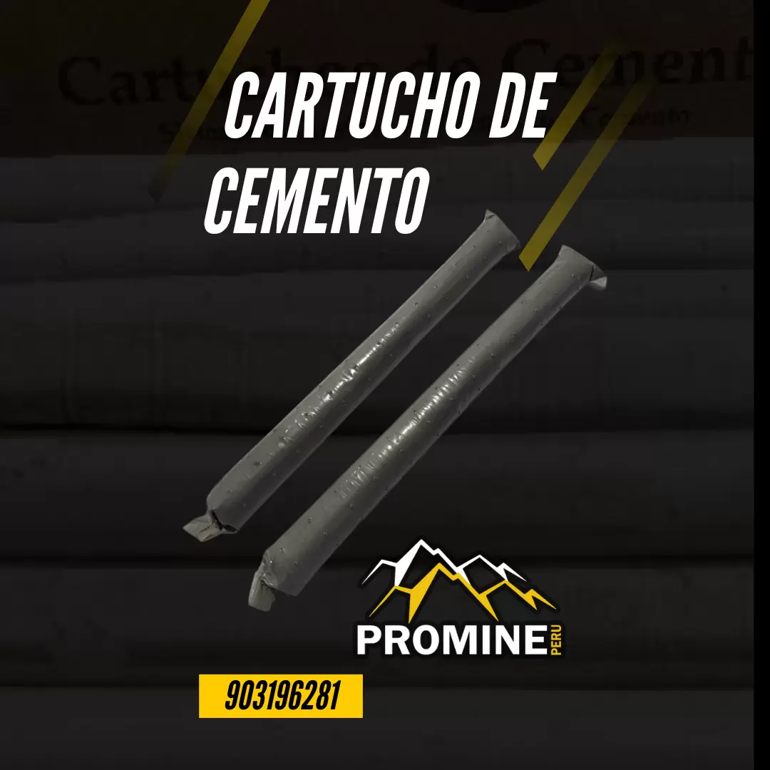 CARTUCHO DE CEMENTO SOSTENIMIENTO MINERO PROMINE SAC_AREQUIPA 