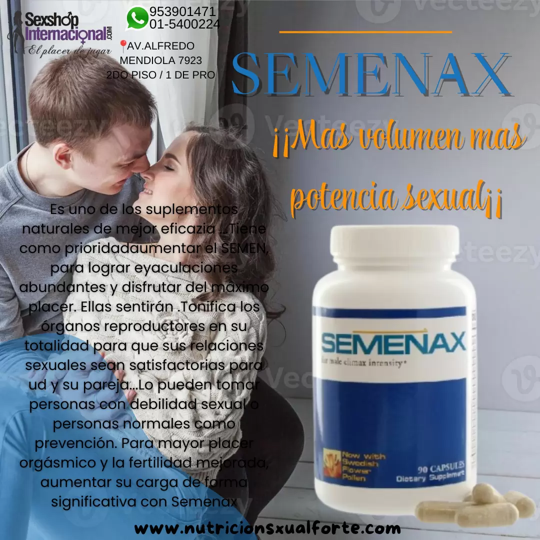 Semenax... La solución a tu alcance-sexshop-olivos