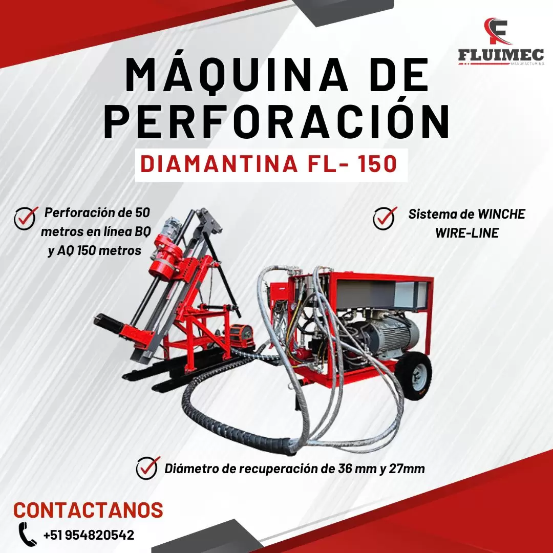 PACKSACK DIAMANTINA FL-150 maquina para mineria