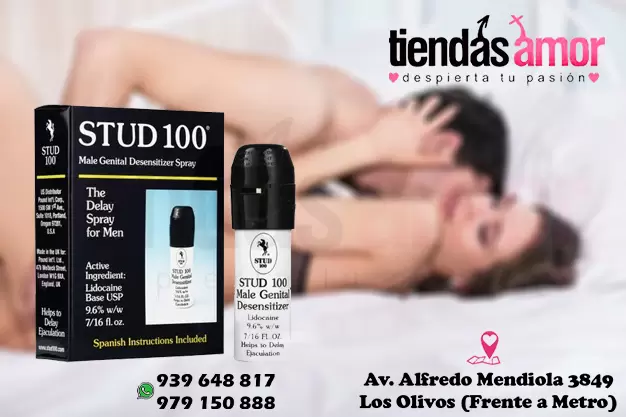 SPRAY ESTUD 100-Potenciador para hombre.