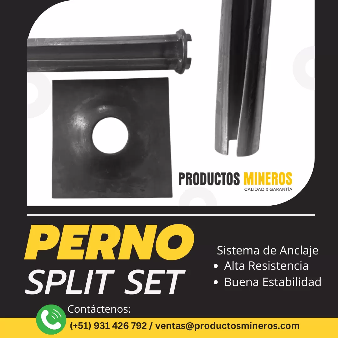 PERNOS SPLIT SET - PERÚ