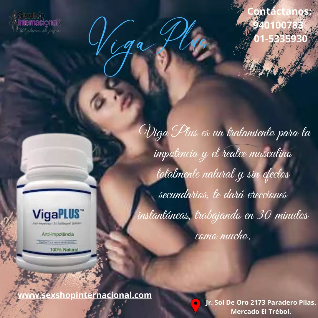 VigaPlus Potencia Sexual completamente natural - JR. SOL DE ORO