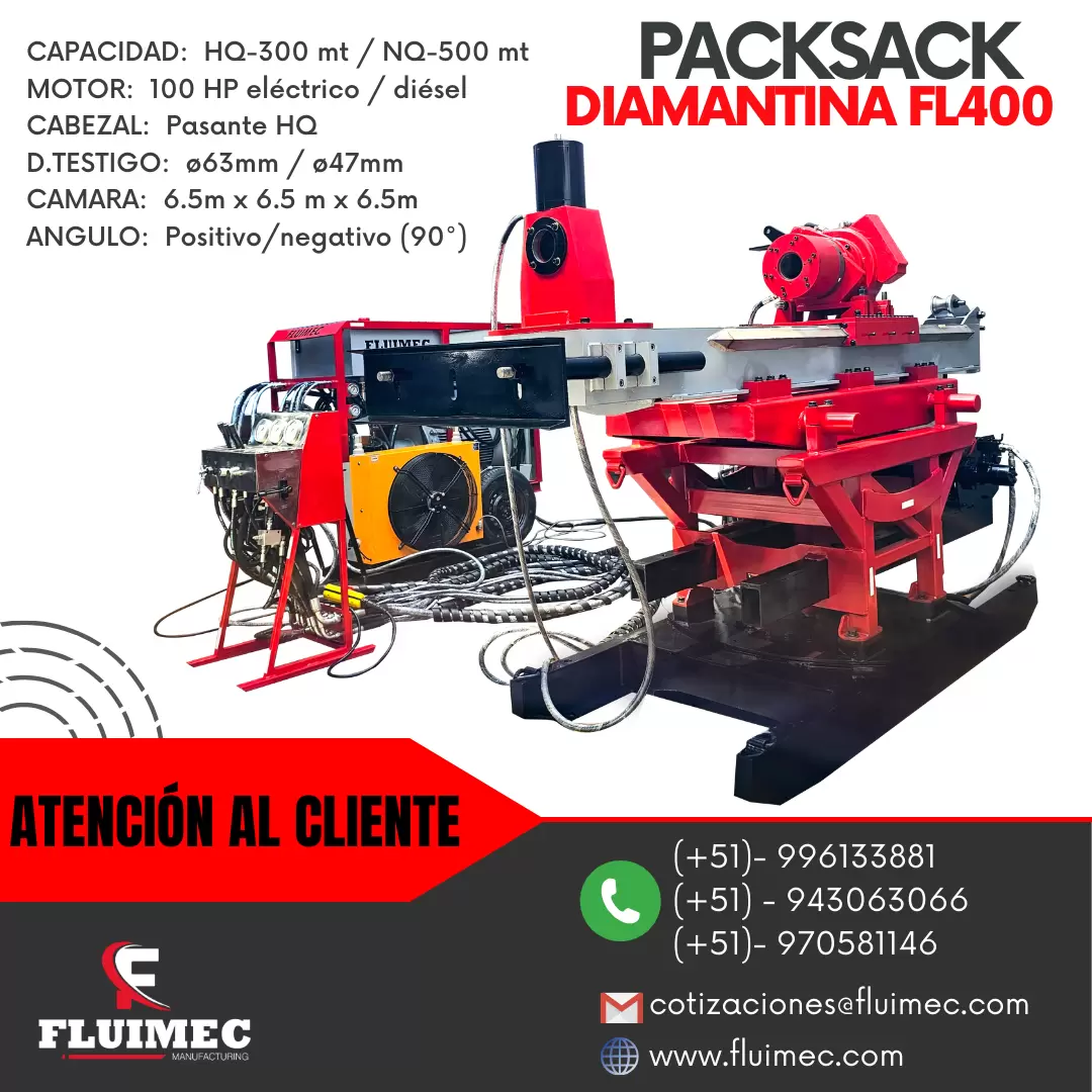 PACKSACK DIAMANTINA FL400 - PARA PROYECTOS MINEROS