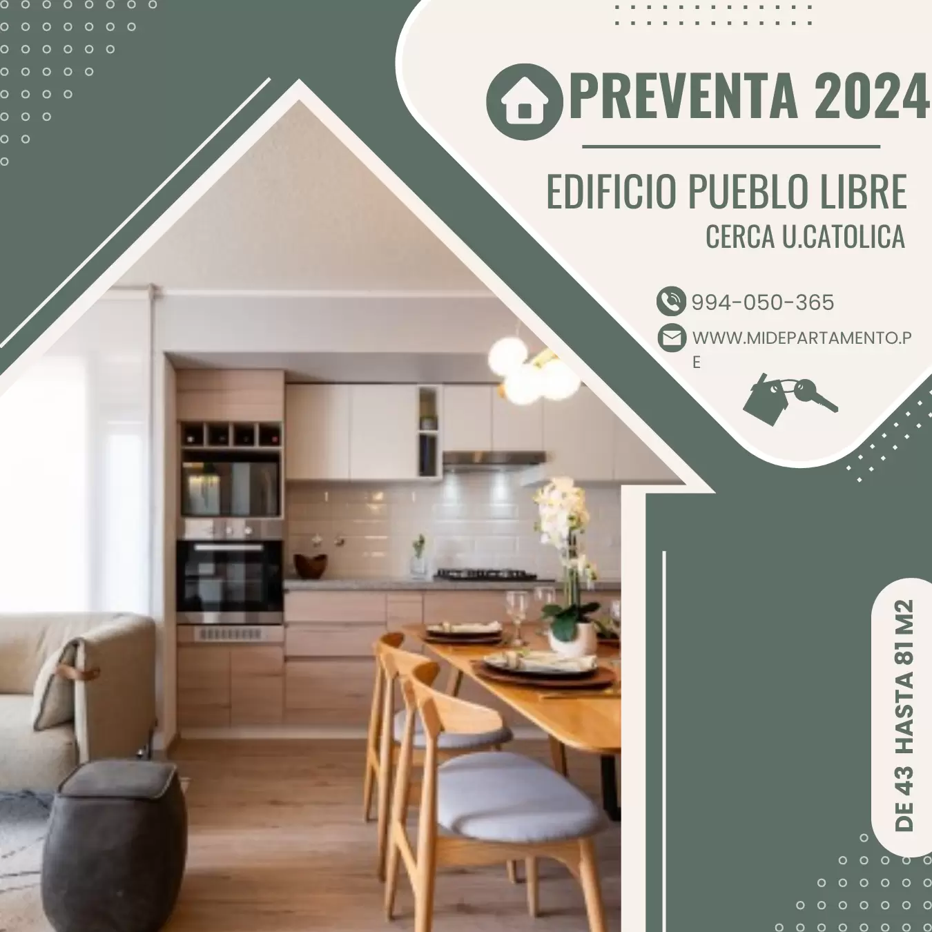 Compre aqui su departamento estreno en Lima - Midepartamento.com