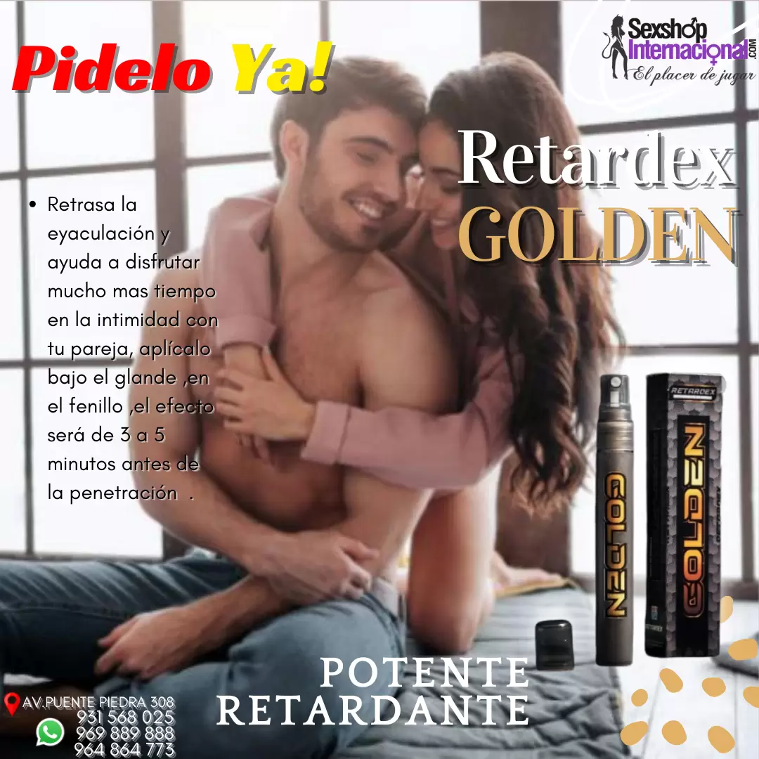 RETARDEX GOLDEN RETARDANTE PODEROSO SPRAY Y CREMA 931568025