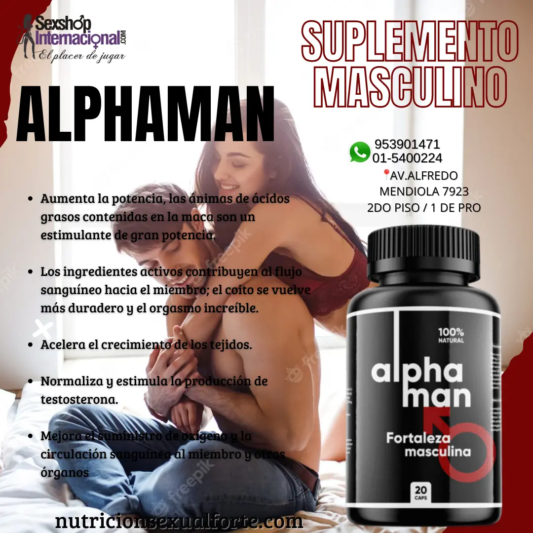 ALPHAMAN-POTENCIA-VITALIDAD-LOS OLIVOS