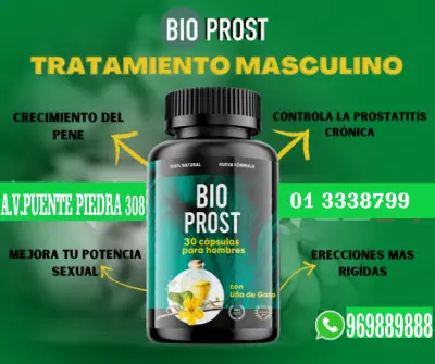 BIO PROST CAPSULA DE POTENCIADOR SEXUAL 