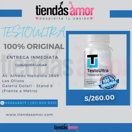 Testo Ultra Potenciador De Testosterona - TIENDAS AMOR IZAGUIRRE