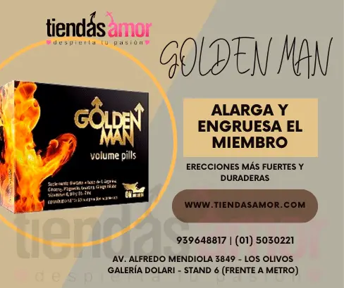 Golden Man componentes naturales sin efectos secundarios