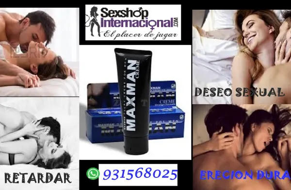 crema para el crecimiento maxman del pene sexshop