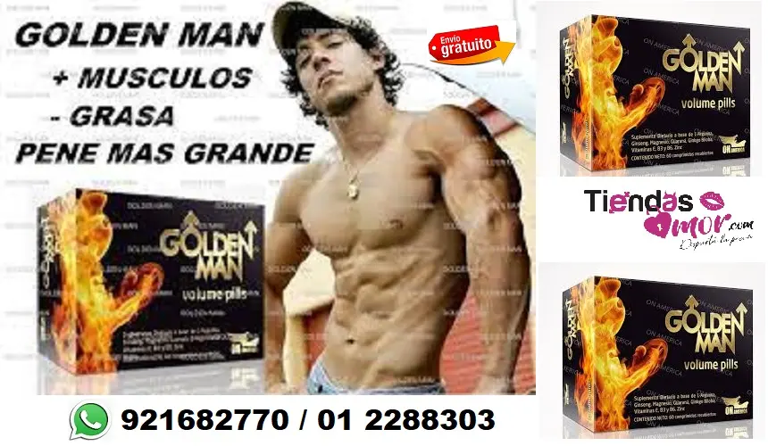 Golden man componentes naturales sin efectos secundarios 