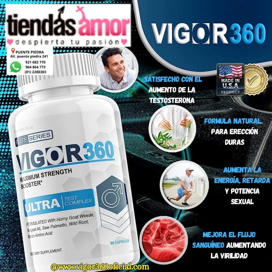 Vigor 360 Original Sienta el placer y la confianza PUENTE PIEDRA