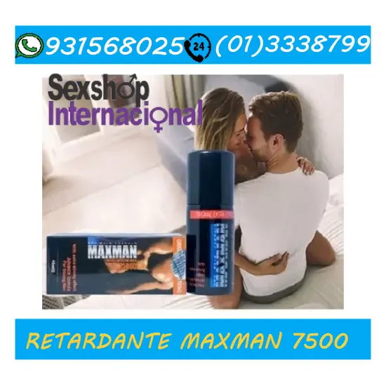 maxman crema milagrosa para el desarrollo del pen3 sexshop