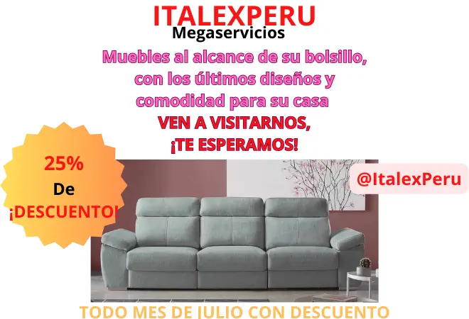 TAPICERIA ITALEXPERU MEGASERVICIOS E.I.R.L