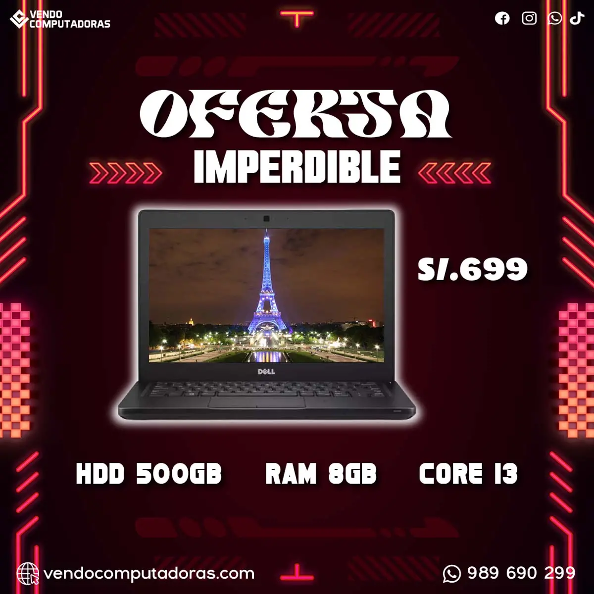  EL ALIADO PERFECTO PARA TU DÍA A DÍA CORE i3