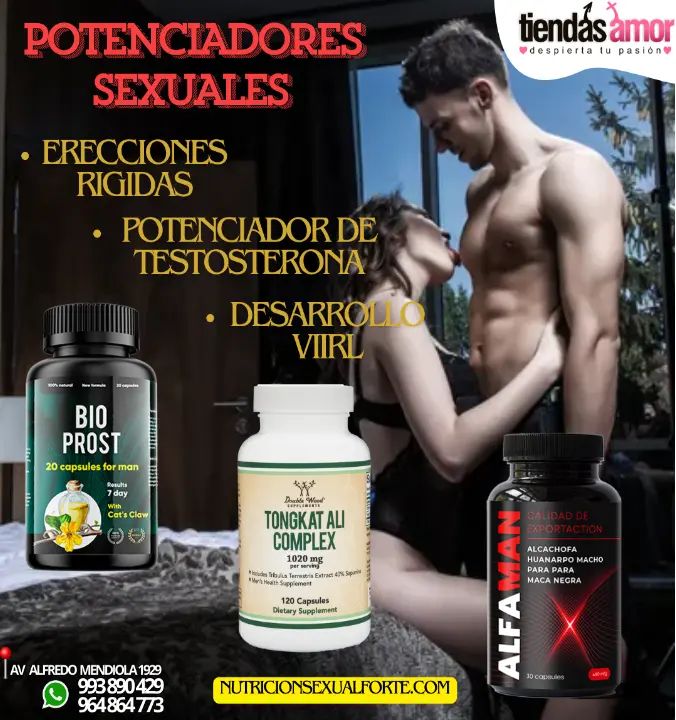 POTENCIADOR SEXUAL NATURAL DESARROLLADOR VIRIL GARANTIZADO 993890429